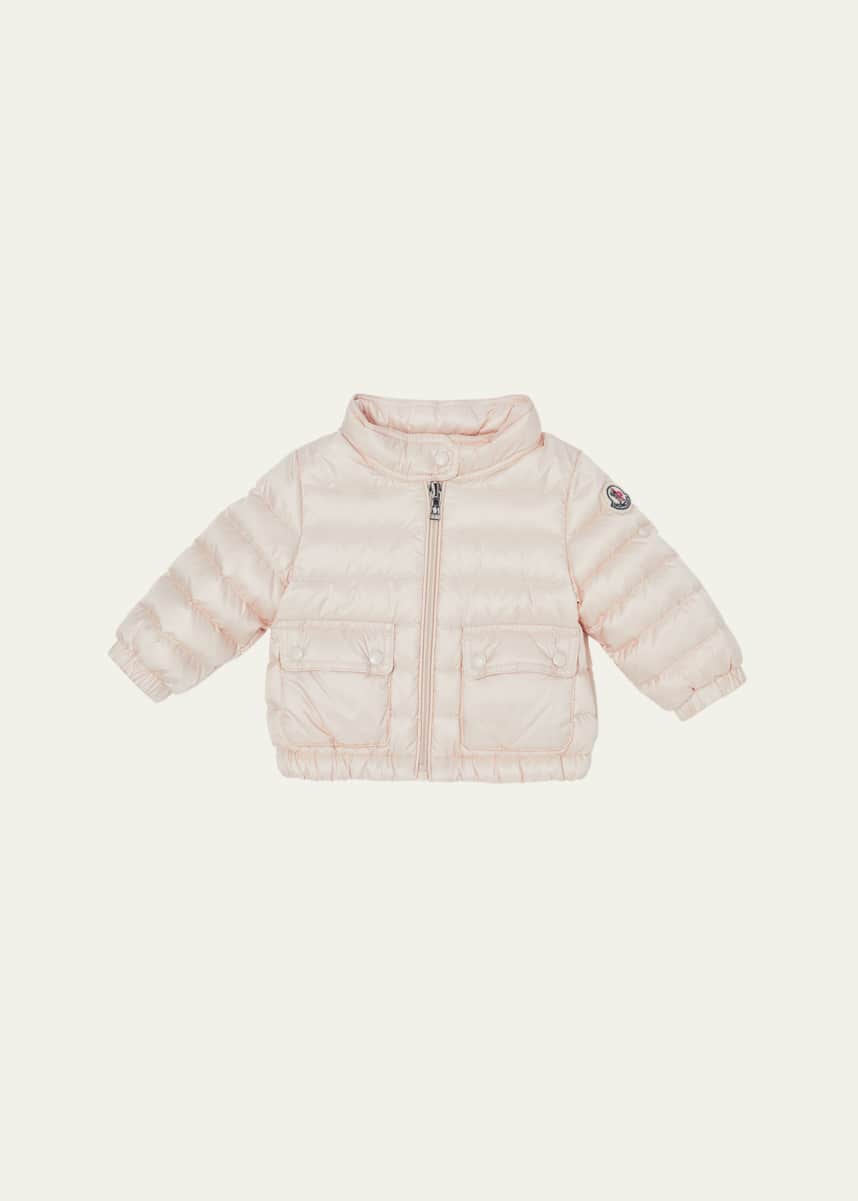 Moncler Girl's Lans Quilted Down Jacket, Size 9M-3
