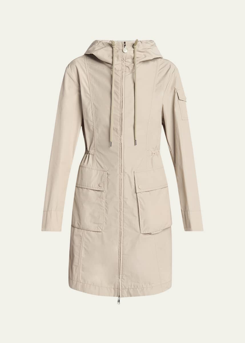 Moncler Laerte Long Hooded Parka