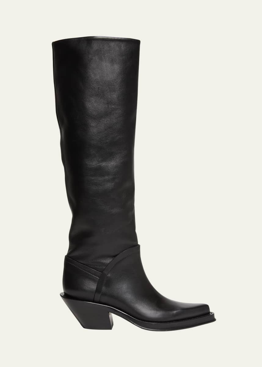Gabriela Hearst Camero Slouchy Leather Knee Boots