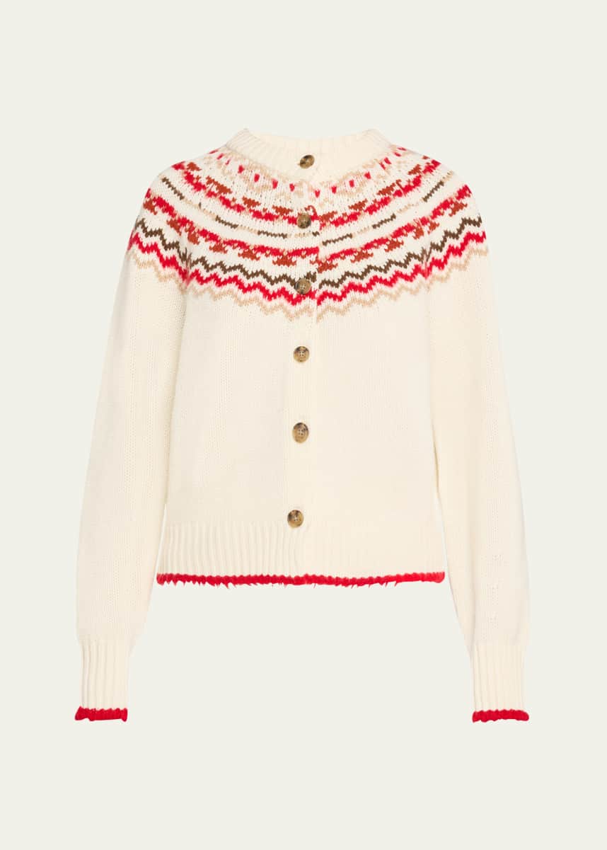 Guest in Residence Chalet Cashmere-Blend Cardigan