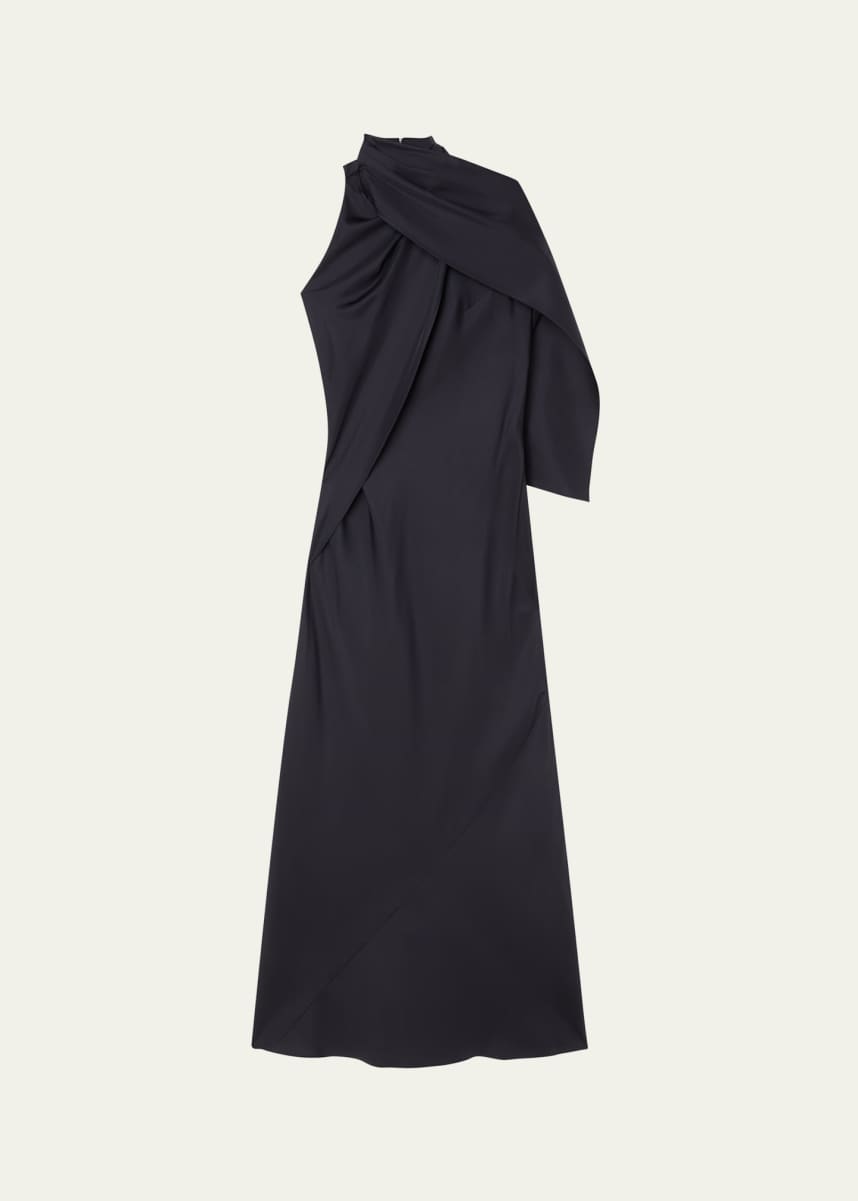 Rohe Silk Foulard Halter Dress