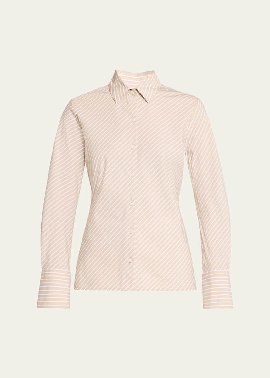 Rag & Bone Sylvia Stripe Long-Sleeve Shirt