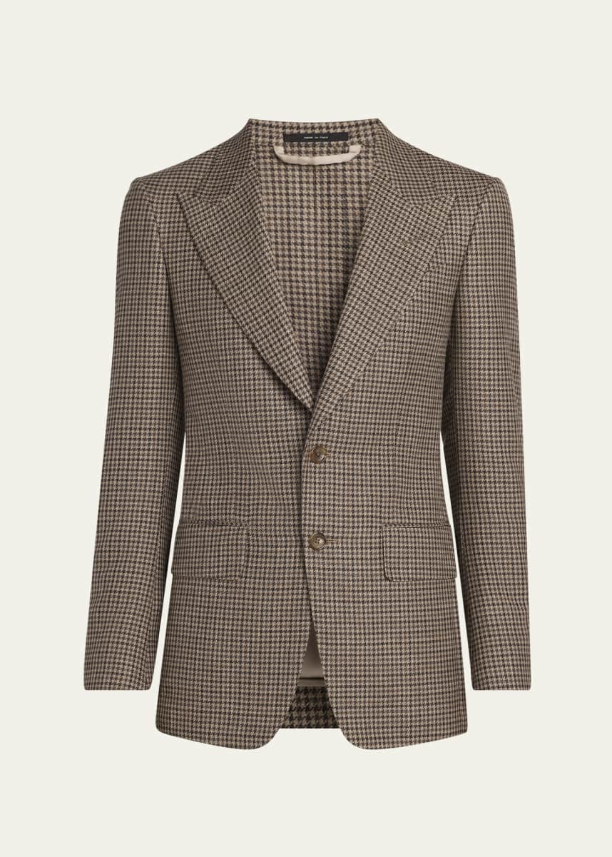 TOM FORD Men's Shelton Damier Check Sport Coat
