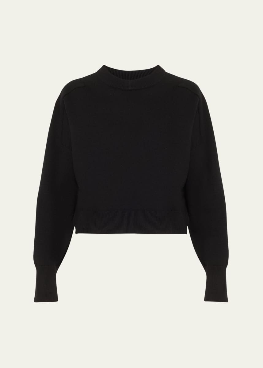 Loulou De Saison Miro Boxy Cashmere Crewneck Sweater