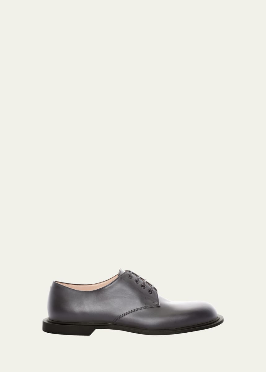 THE ROW Nic Leather Derby Loafers