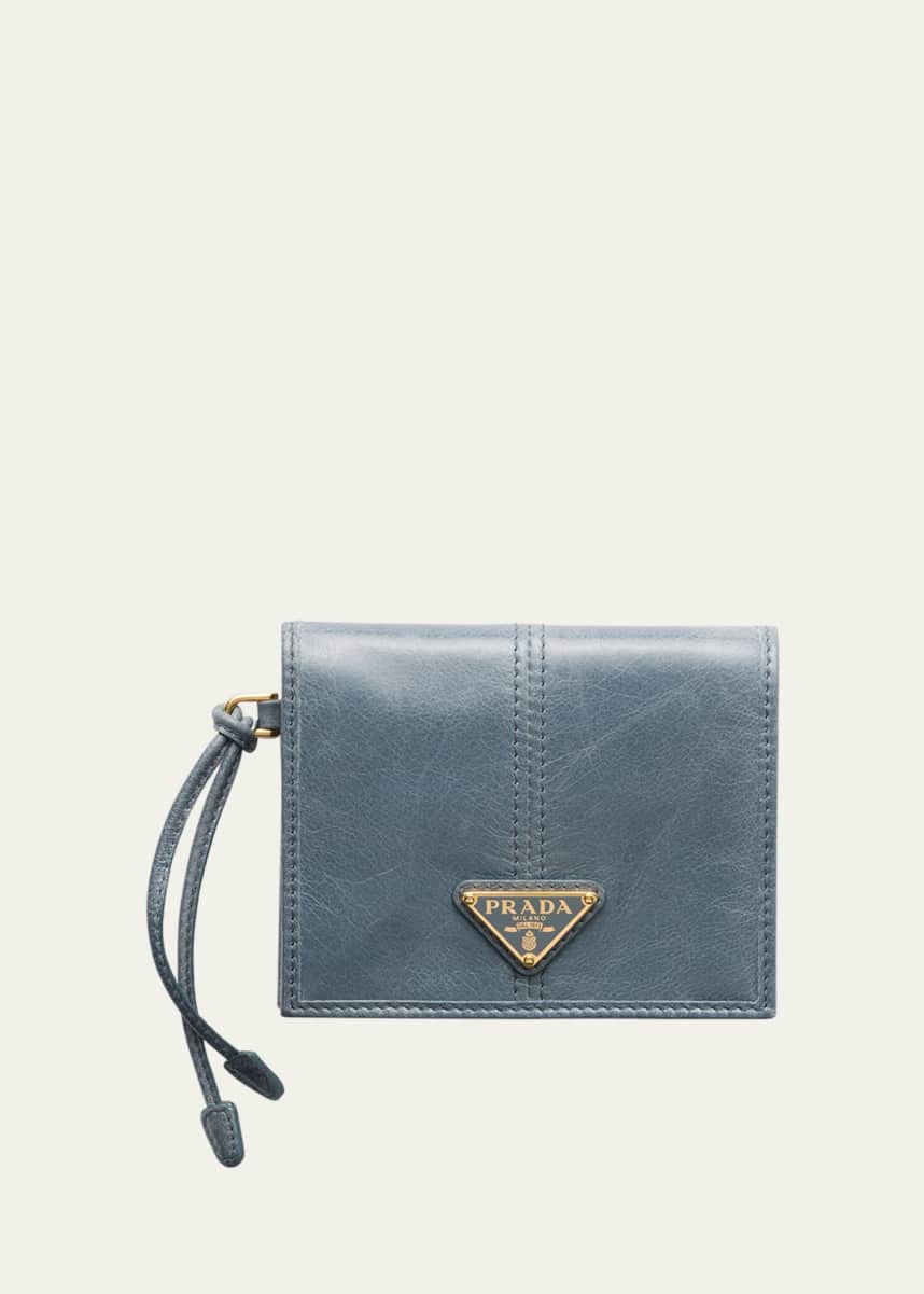 Prada Bifold Soft Leather Wallet