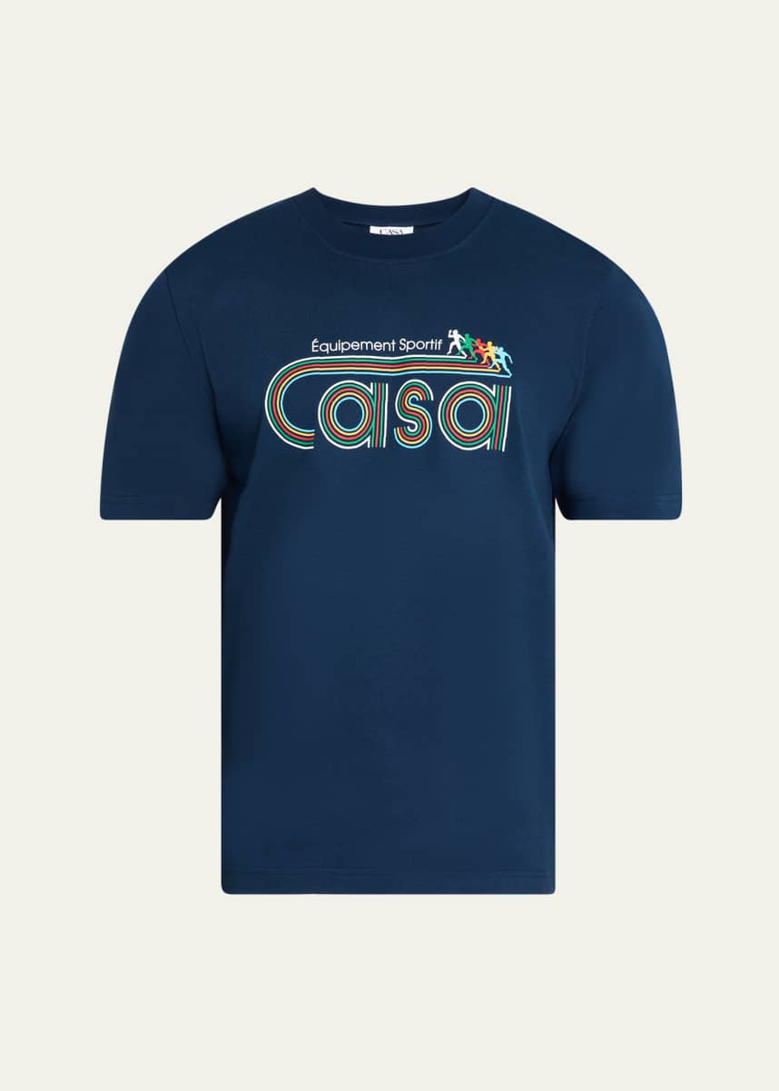 CASABLANCA Men's Equipment Sportif Casa T-Shirt