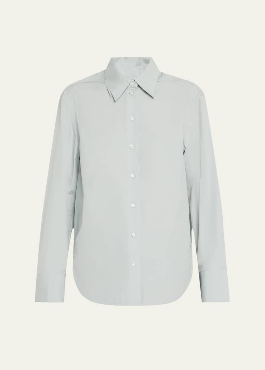 Loulou De Saison Alim Button-Down Cotton Shirt