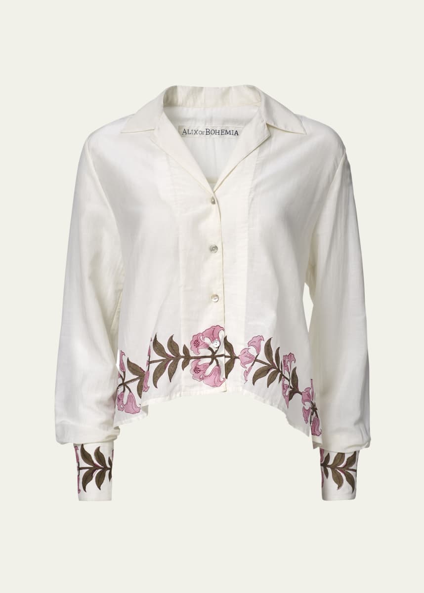 Alix of Bohemia Pippa Trumpet Lily Shirt