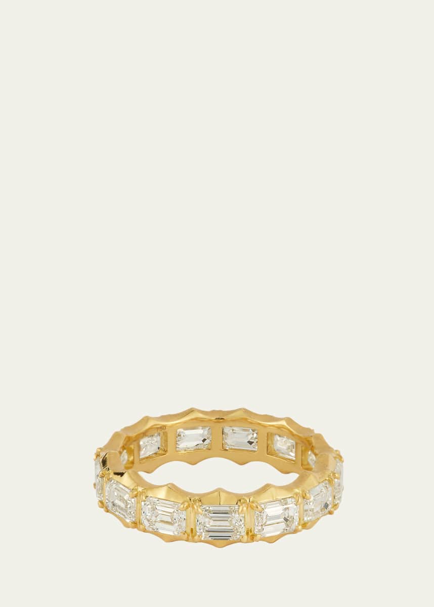 Jade Trau Large Vanguard Diamond Band Ring