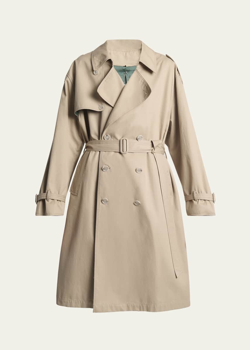 MM6 Maison Margiela Belted Trench Coat