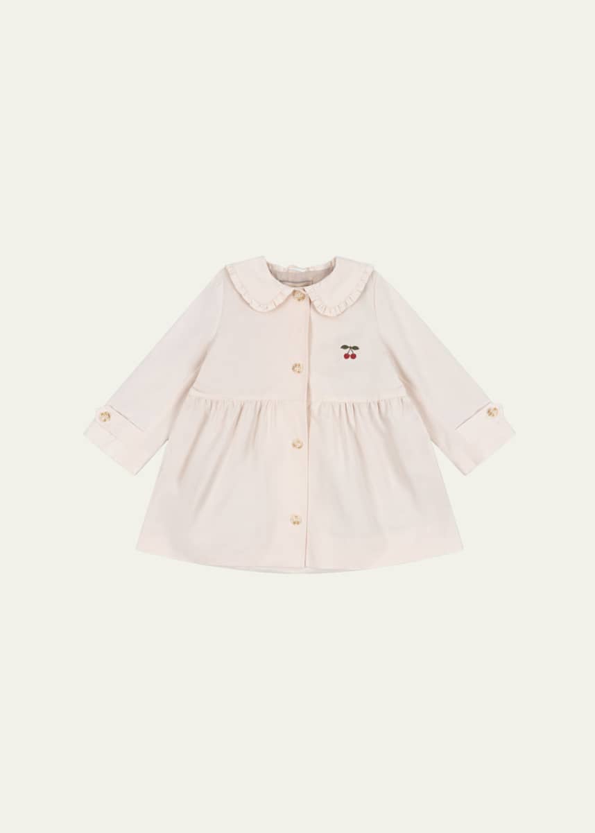 Konges Slojd Girl's Cherry Trench Coat, Size 2-10