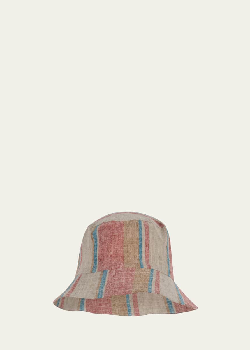 Konges Slojd Boy's Venice Striped Bucket Hat, Size 12M-8