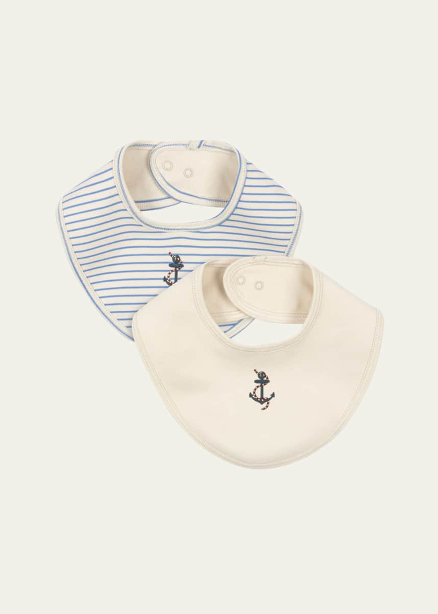 Konges Slojd Boy's 2-Pack Bib Set