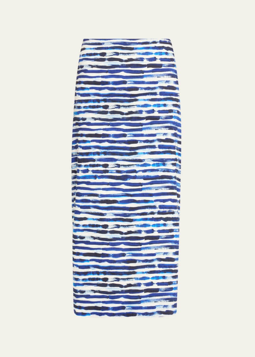 A.L.C. Phoebe Stripe Pencil Skirt