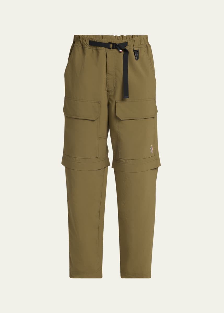 Moncler Grenoble Men's Convertible Belted Trousers