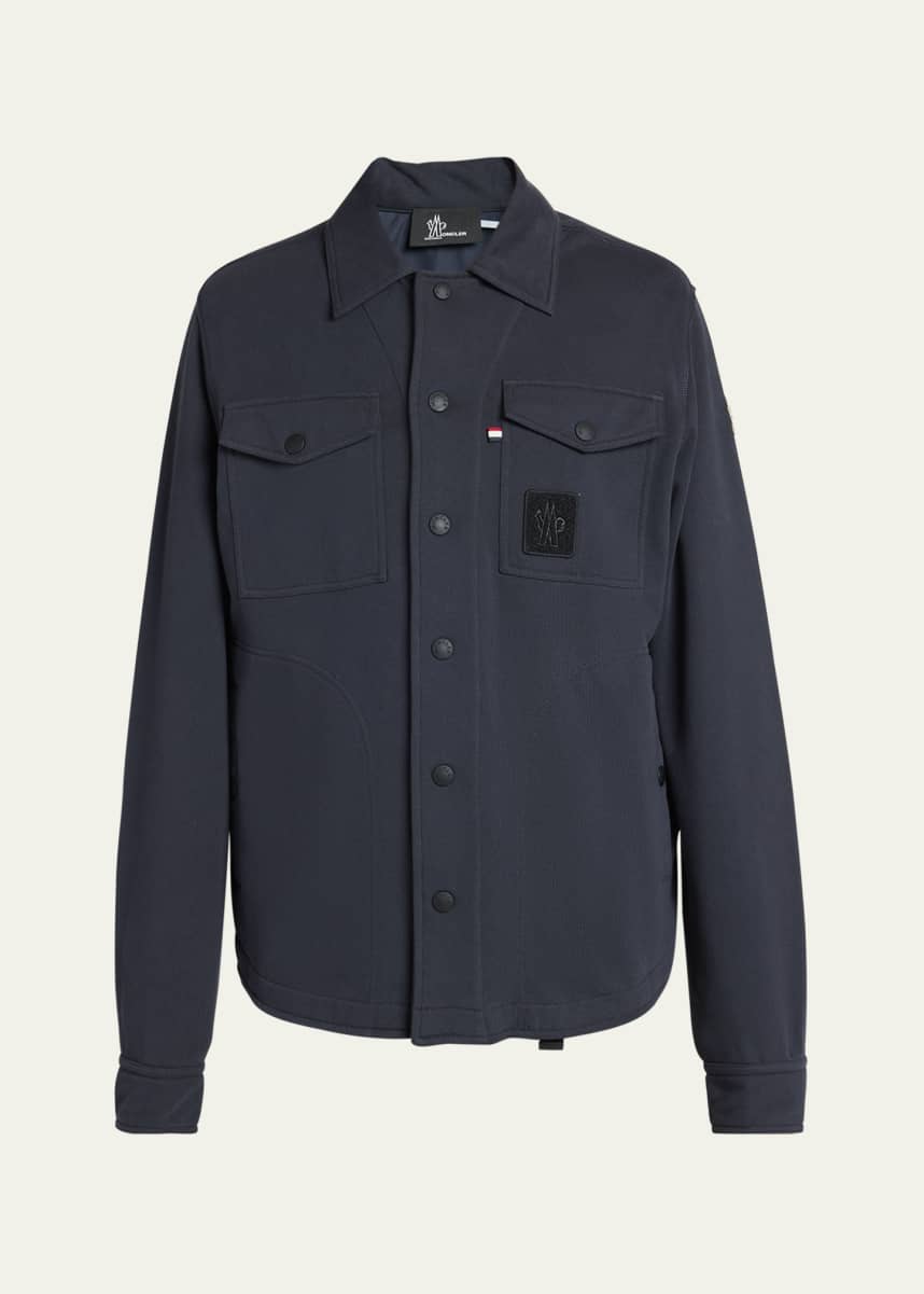 Moncler Grenoble Men's Heavy Jersey Overshirt