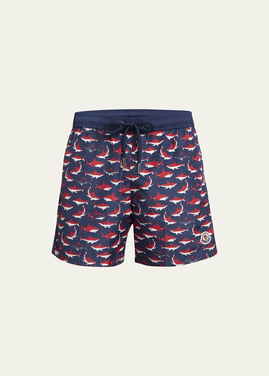 Moncler Men's Shark Swim Shorts