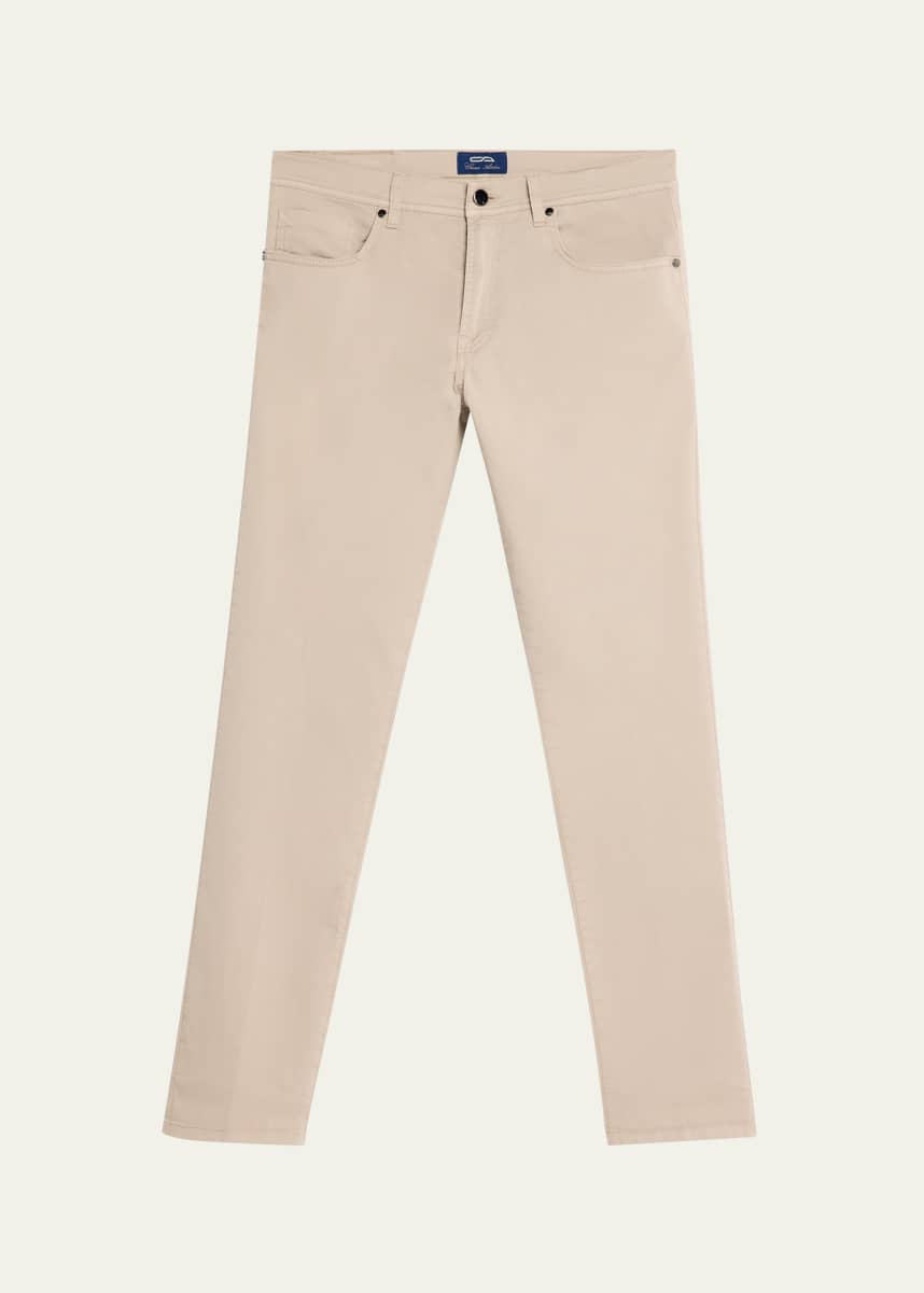 Cesare Attolini Men's Stretch Five-Pocket Pants