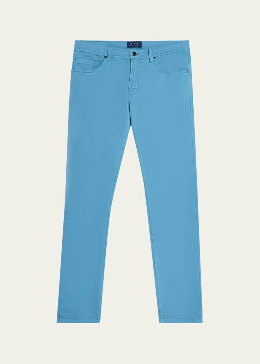 Cesare Attolini Men's Stretch Five-Pocket Pants