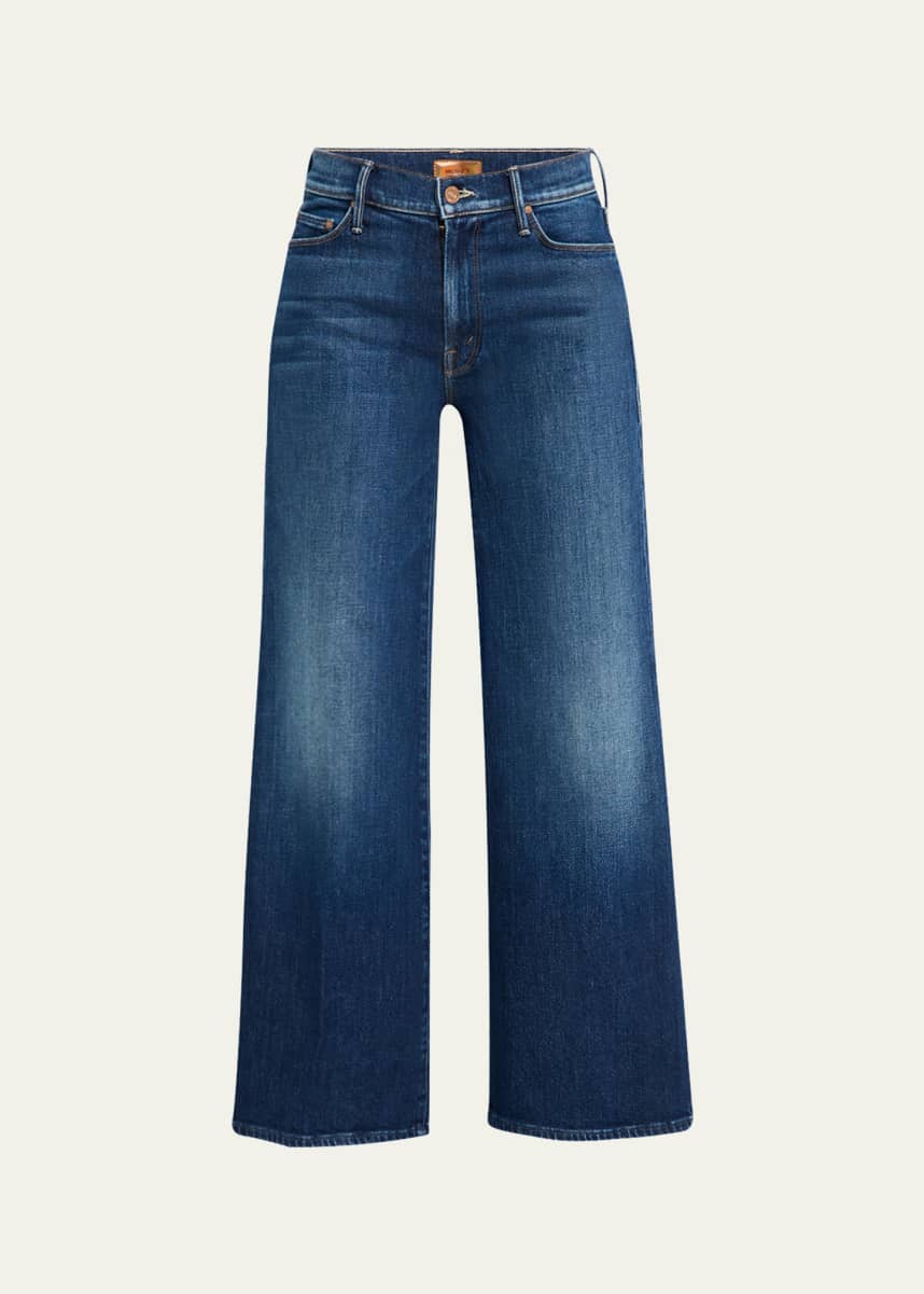 MOTHER The Twister Flood Ankle Flared Jeans