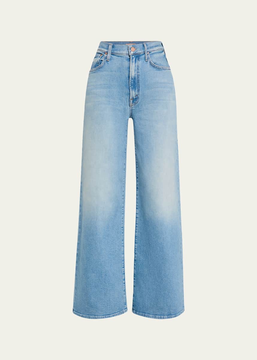 MOTHER The Ditcher Roller Zip Sneak Jeans