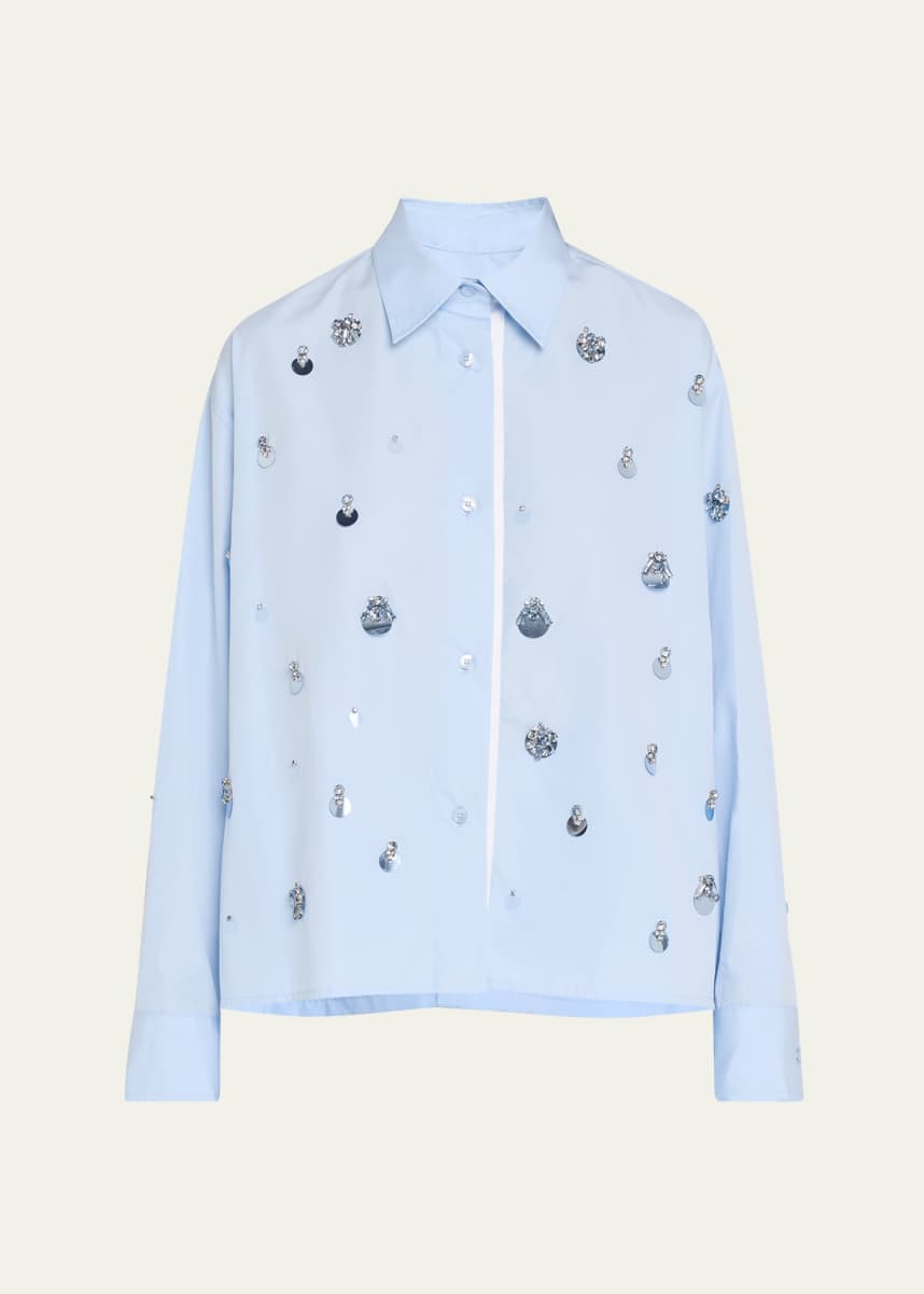 Des Phemmes Embellished Classic Shirt