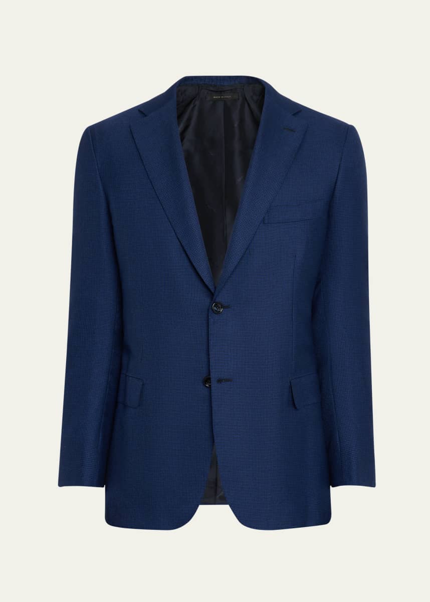 Brioni Men's Micro-Houndstooth Sport Coat