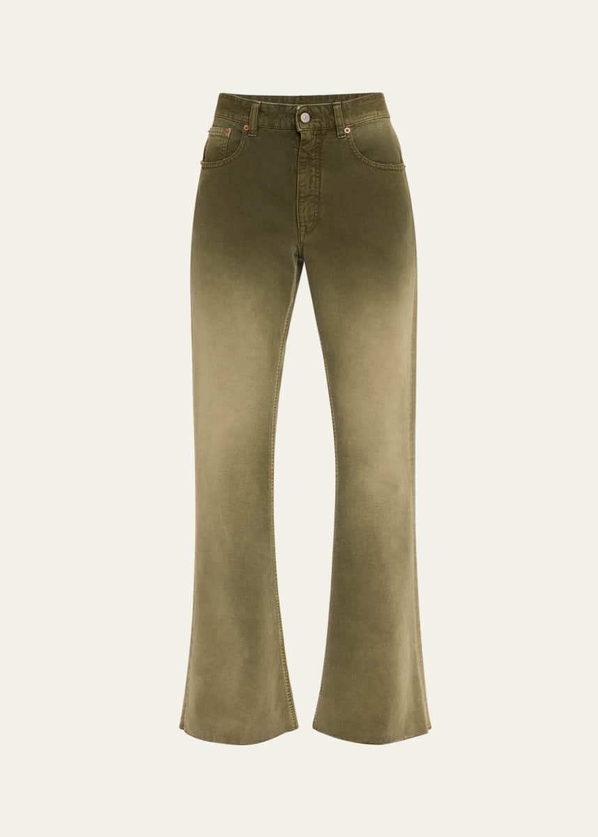 MM6 Maison Margiela Ombré Flare Jeans