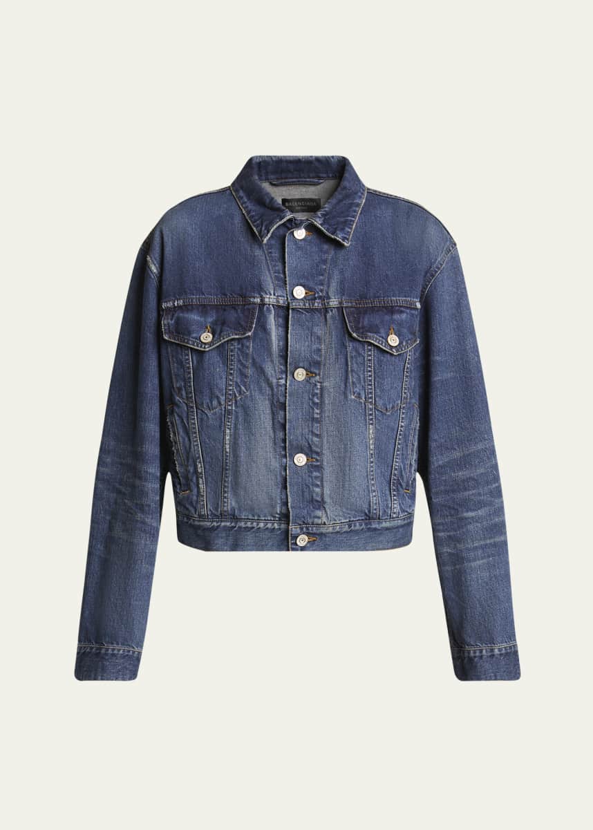 Balenciaga Denim Small Fit Jacket