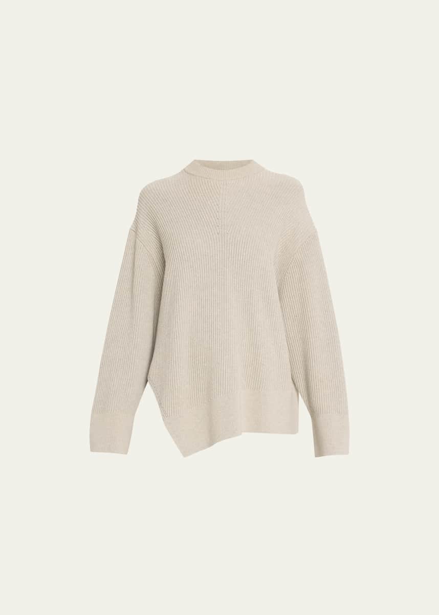 Studio Nicholson Asymmetric Ribbed Sweater