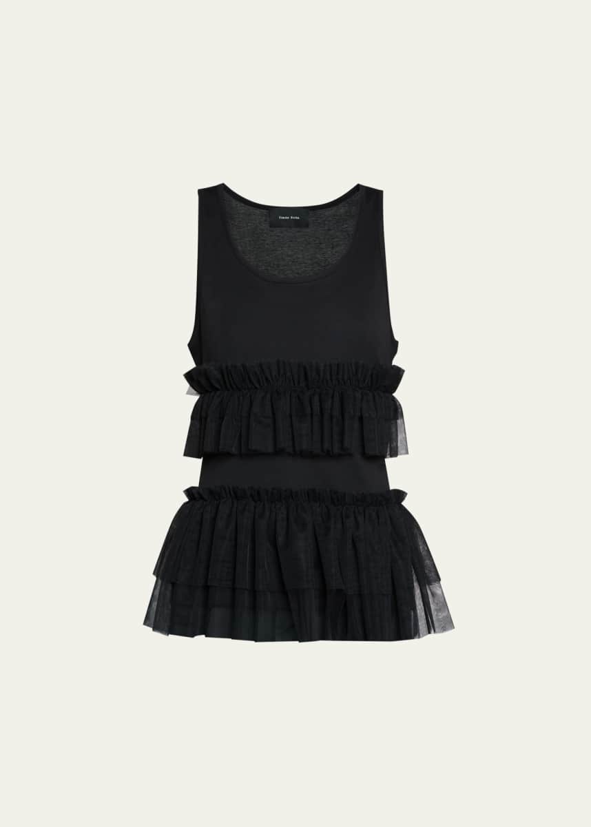 Simone Rocha Tutu Hem Tank Top