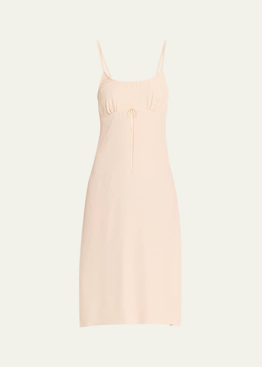 Simone Rocha Negligee Bow Midi Slip Dress