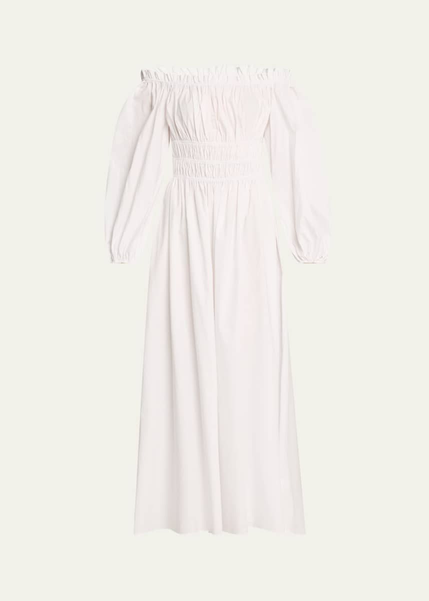 Caroline Constas Raquela Off-Shoulder Maxi Dress