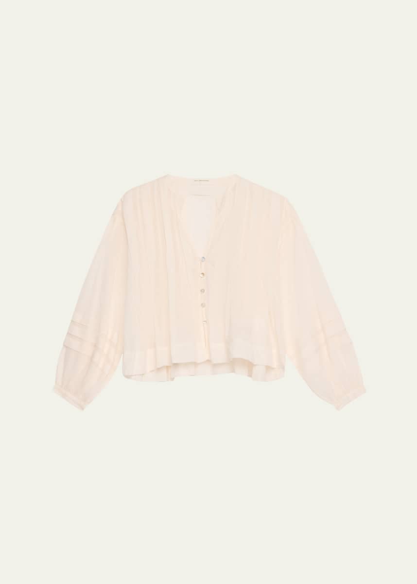 MOTHER The Straight Shooter Blouse