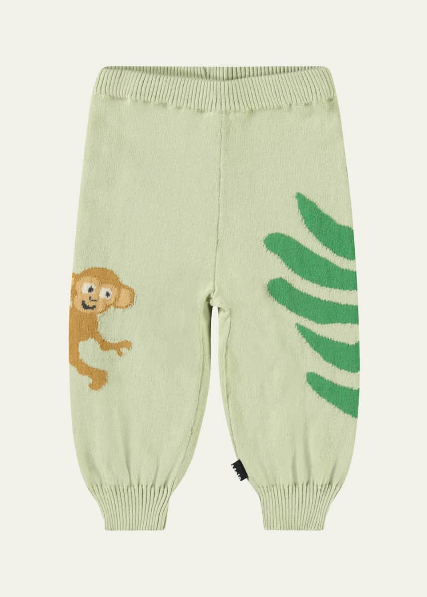 Molo Boy's Sol Knit Pants, Size 3M-4