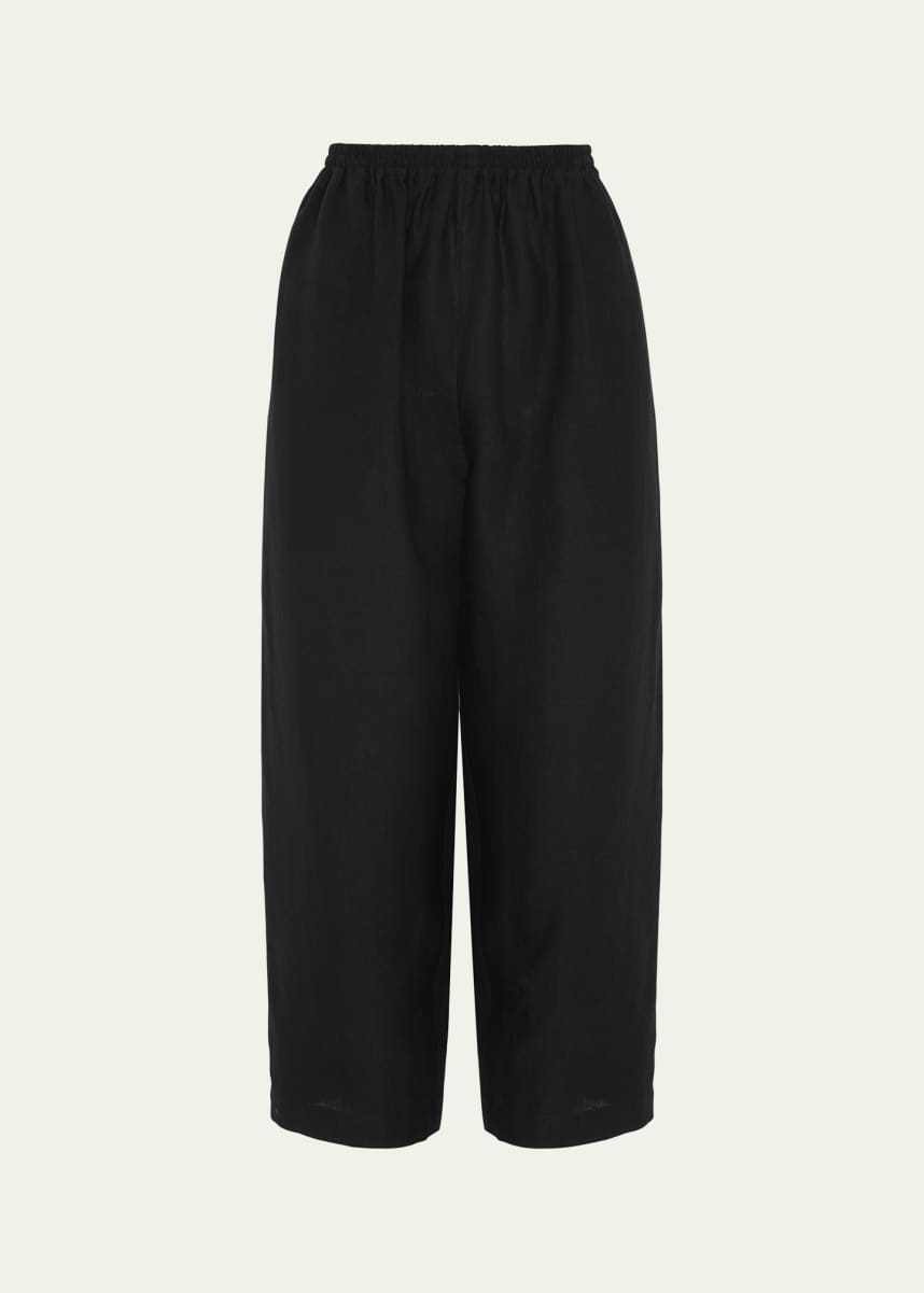 Eskandar Japanese Wide-Leg Trousers