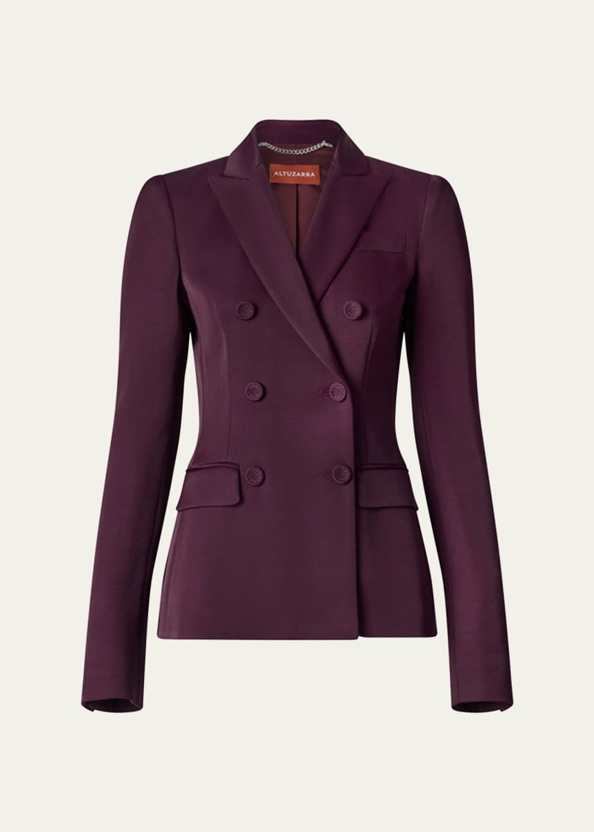 Altuzarra Indiana Double-Breasted Wool Jacket