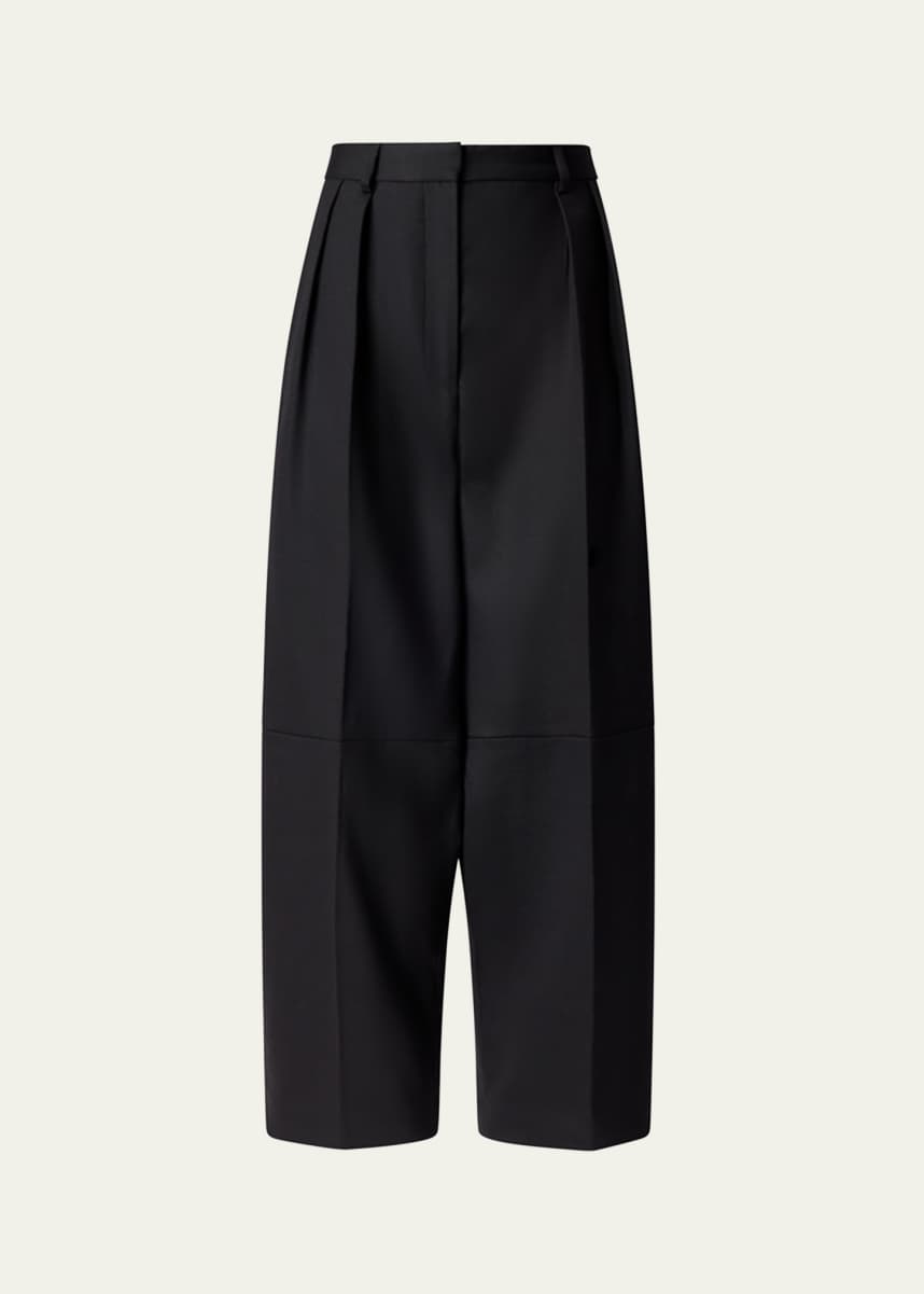 Altuzarra Dash Pleated Wool Pants