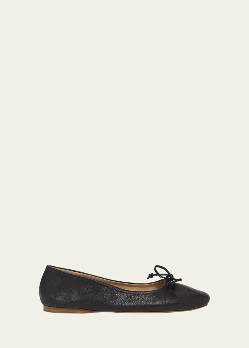 JW Anderson Leather Ballerina Flats