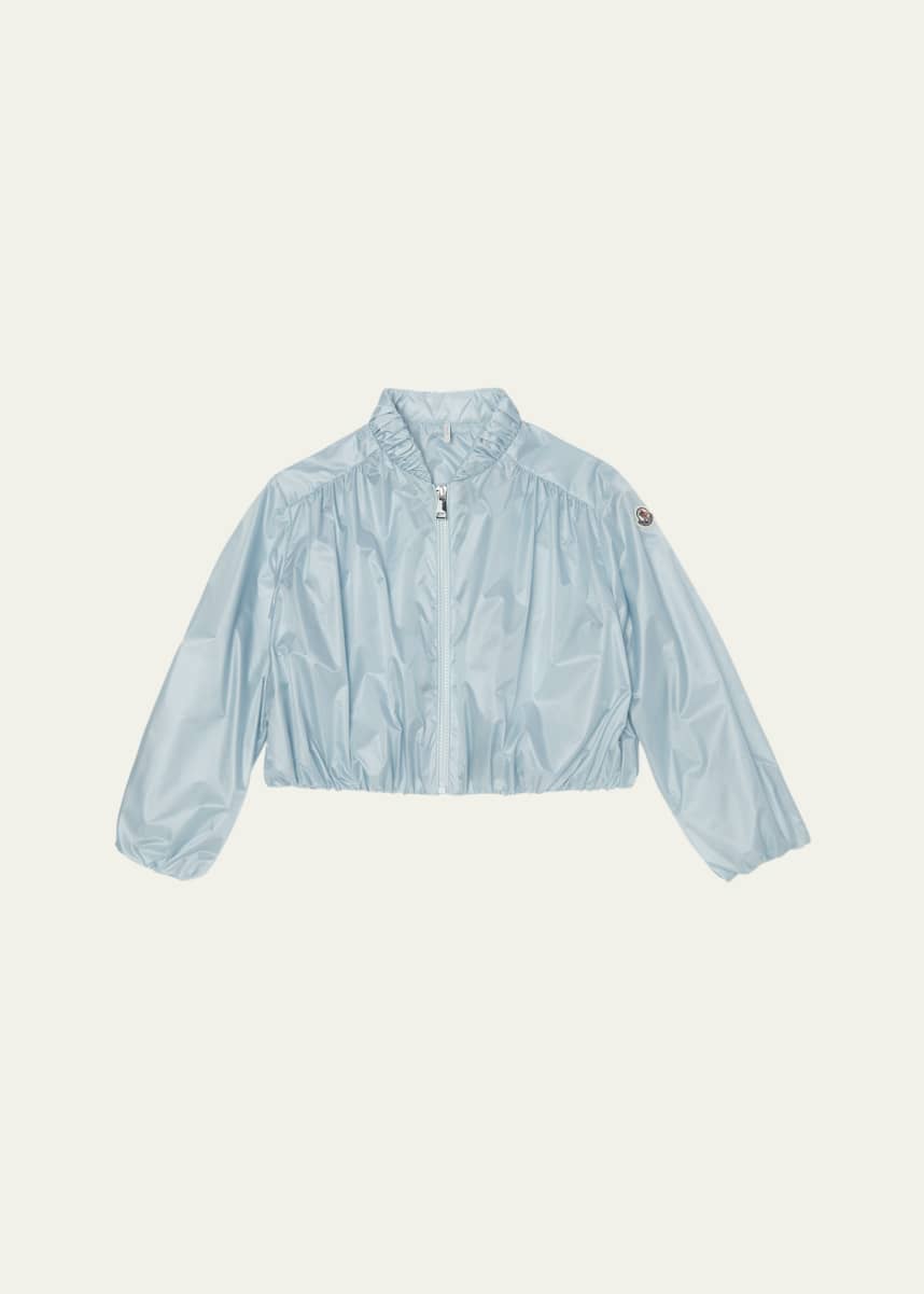 Moncler Girl's Chazeron Bubble Bomber Jacket, Size 8-10