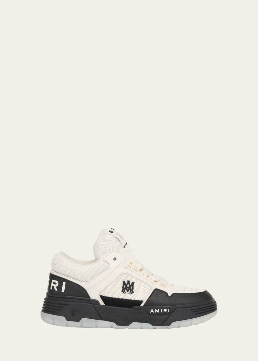 Amiri Men's MA-1 Chunky Leather Mid-Top Sneakers