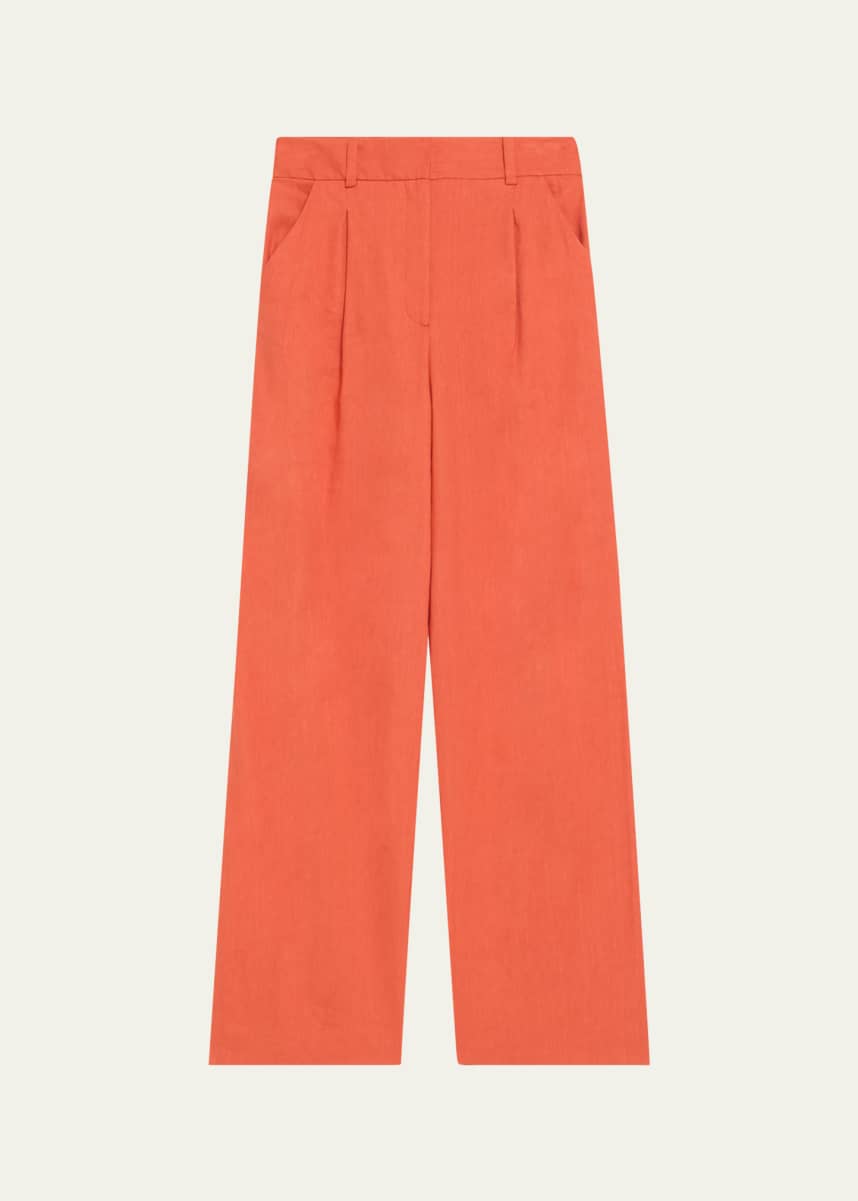 Veronica Beard Heyser Wide-Leg Pants