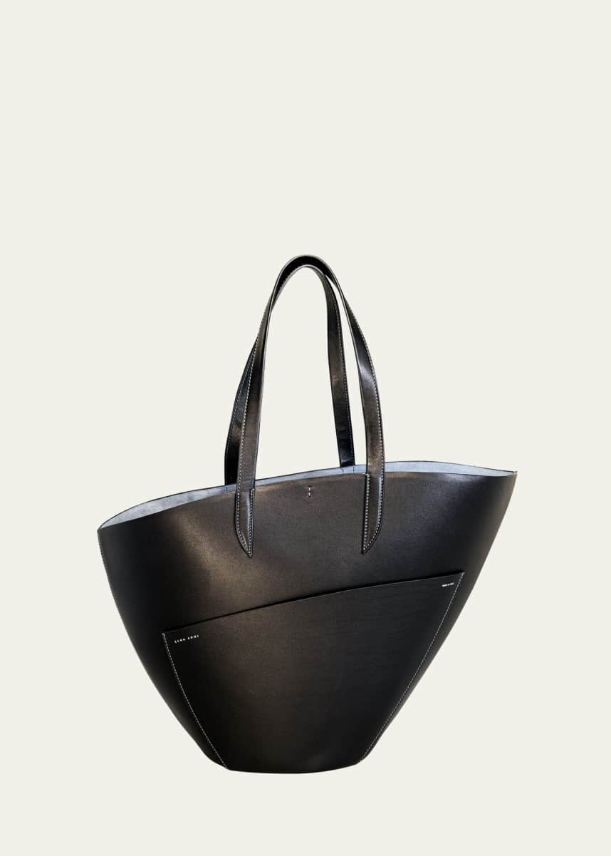 ESHA SONI Arc Large Leather Tote Bag