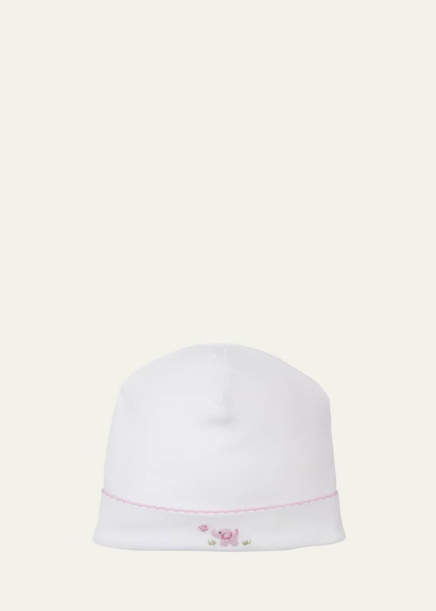 Kissy Kissy Girl's Premier Elephant Empire Hand-Embroidered Hat