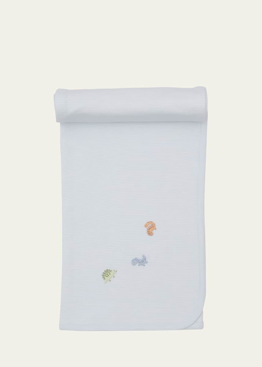 Kissy Kissy Boy's SCE Dino District Embroidered Blanket