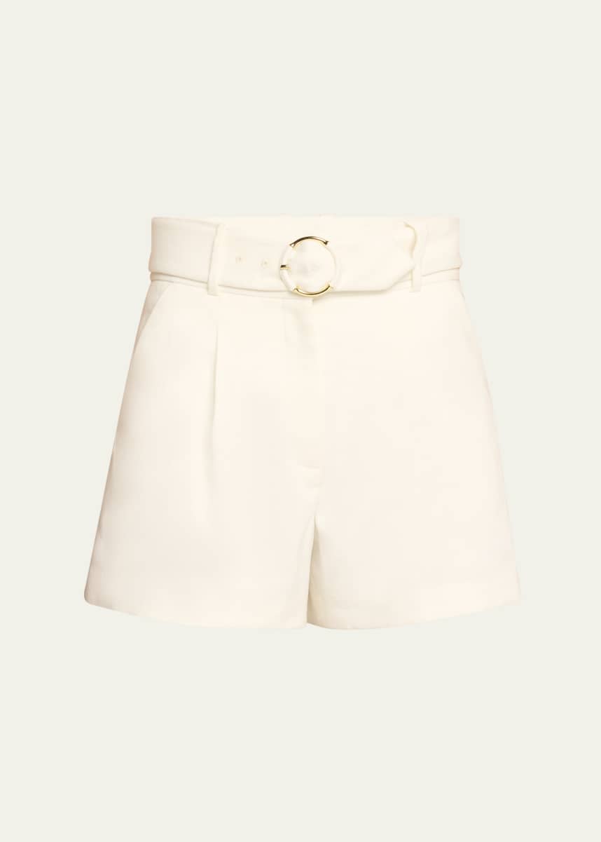 Veronica Beard Piper Belted Shorts