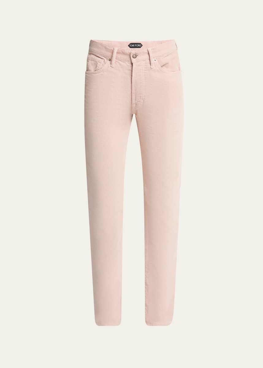 TOM FORD Men's Slim Fit Micro-Corduroy Five-Pocket Pants