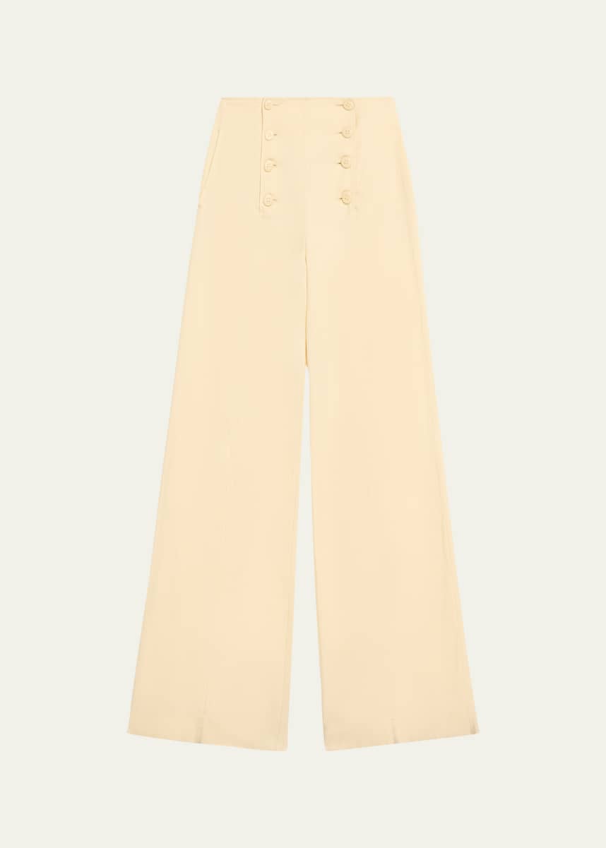 Ulla Johnson Yalena Straight-Leg Pants