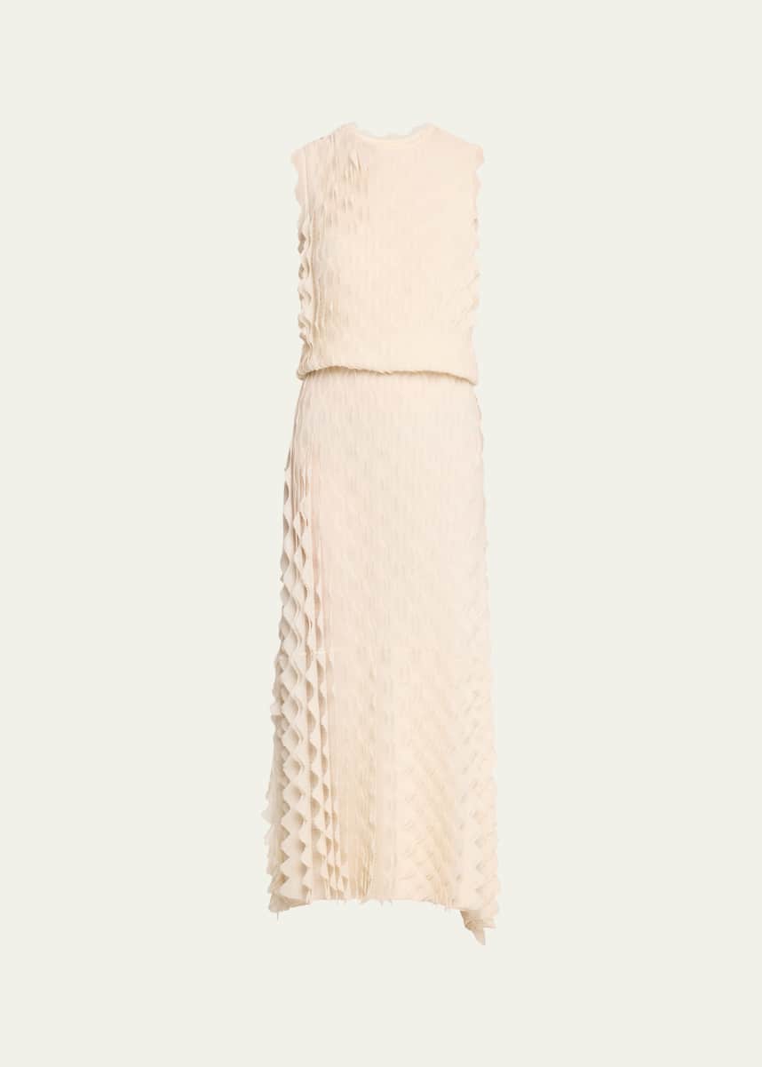 Ulla Johnson Kaelyn Textured Midi Dress